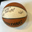 Hall Of Fame Induction Multi Signed Basketball Jim Boeheim JSA COA