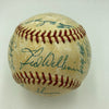 Mickey Mantle 1958 All Star Game Team Signed American League Baseball With COA