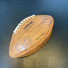 1945 Washington Redskins Champs Team Signed Football 40 Sigs Sammy Baugh