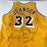 1995-96 Los Angeles Lakers Team Signed Magic Johnson Jersey With Ice Cube JSA