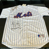 Nolan Ryan HOF 1999 1969 W.S. Champs Signed New York Mets Jersey JSA COA Stained