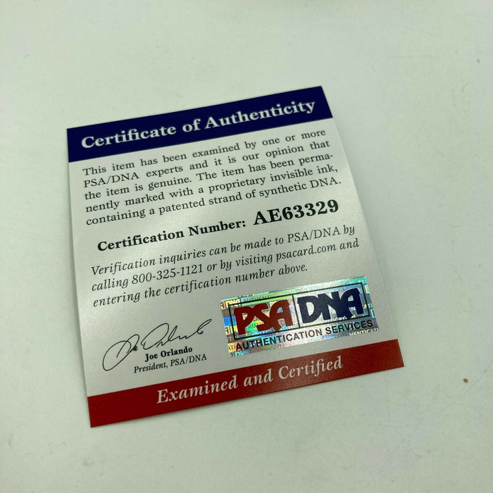 Mint Bernie Williams Signed Autographed Major League Baseball PSA DNA COA