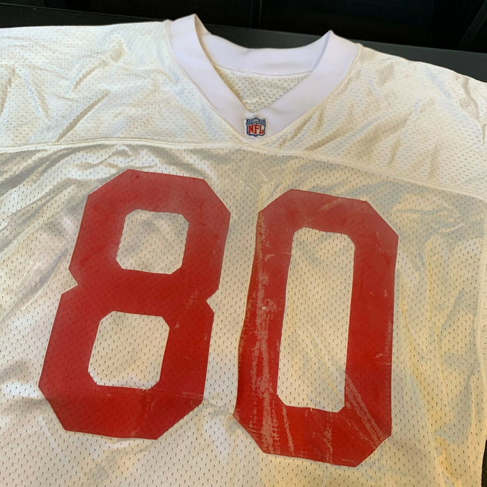 Vintage Jerry Rice Signed Wilson San Francisco 49ers Game Model Jersey JSA COA