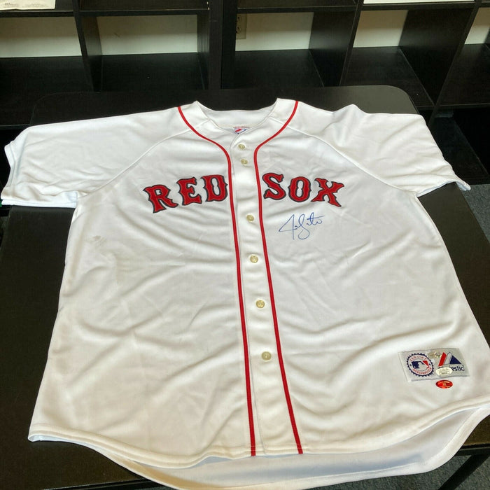 Jon Lester Signed Authentic Majestic Boston Red Sox Jersey With JSA COA