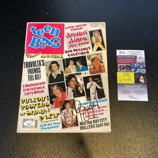 Barry Manilow Signed Autographed Magazine With JSA COA