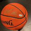 Wilt Chamberlain & Bill Russell Signed Spalding NBA Game Basketball PSA DNA COA