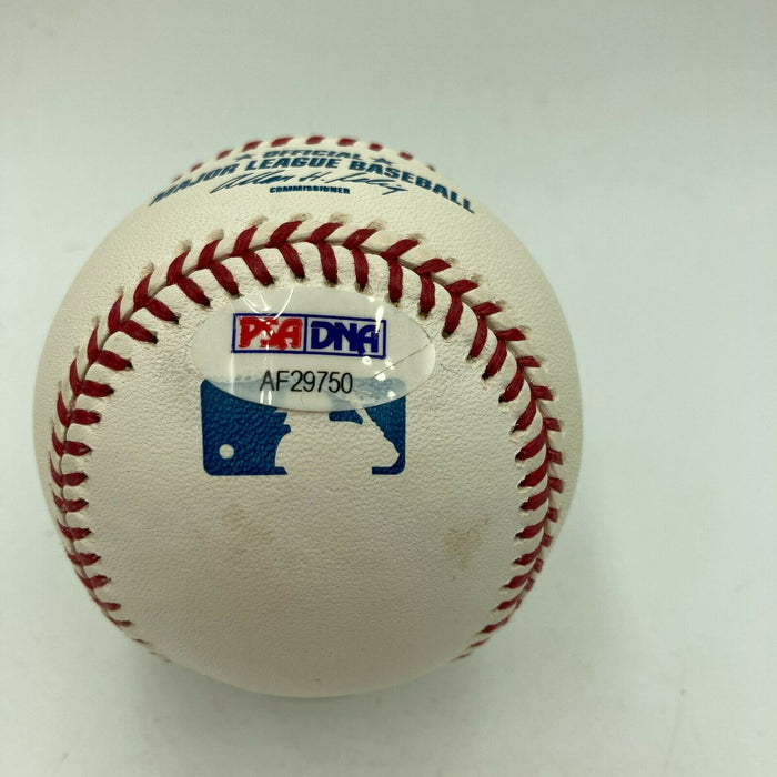 George Mikan Hall Of Fame 1959 Signed Major League Baseball PSA DNA Sticker