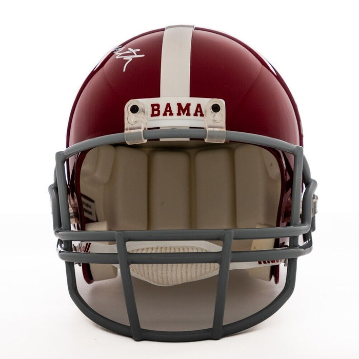 Joe "Willie" Namath Signed Alabama Crimson Tide Full-Size Riddell Helmet PSA DNA