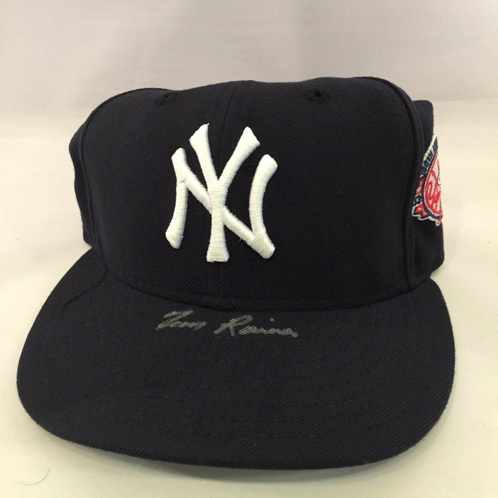 Tim Raines Signed Autographed Authentic NY Yankees Baseball Cap Hat PSA DNA COA