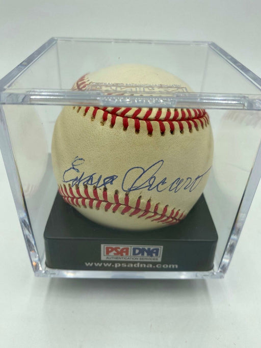 Eddie Arcaro Greatest Horse Jockey Triple Crown Signed Baseball PSA DNA COA