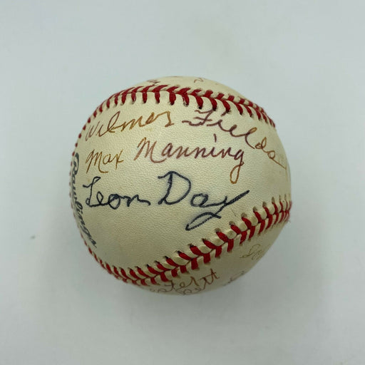 Negro League Hall Of Famers & Legends Multi Signed Baseball 11 Sigs JSA COA