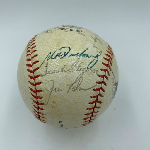 1970 Baltimore Orioles World Series Champs Team Signed Baseball With JSA COA