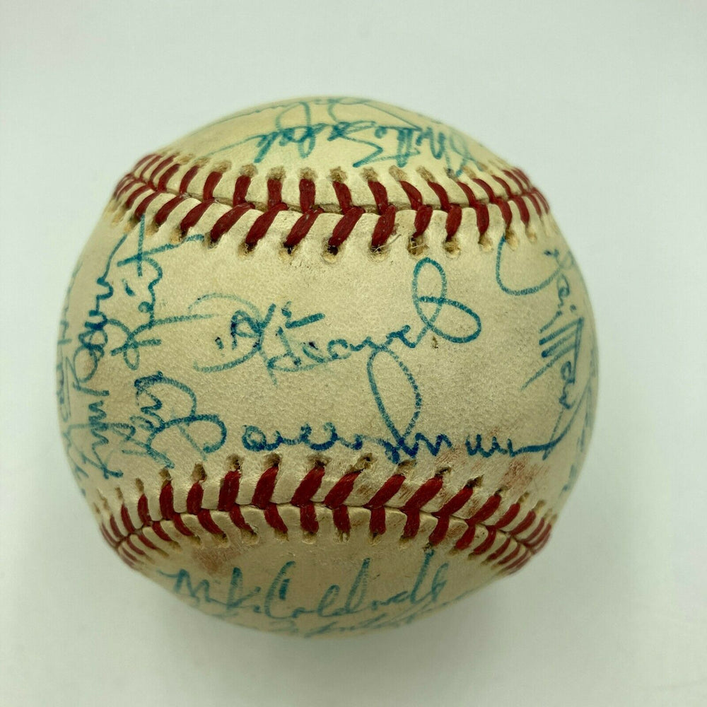1976 San Francisco Giants Team Signed National League Baseball PSA DNA COA