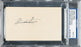 Jimmie Foxx Signed Autographed Index Card PSA/DNA Graded MINT 9