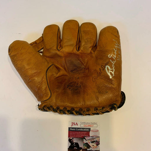 Bobby Doerr Signed Vintage 1940's Game Model Glove With JSA COA