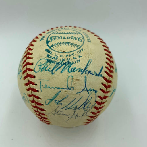 1977 Detroit Tigers Team Signed Game Used Official American League Baseball