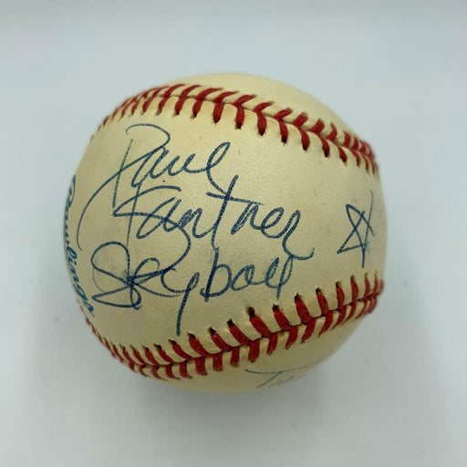 Jefferson Airplane Band Signed Baseball Jefferson Starship With JSA COA
