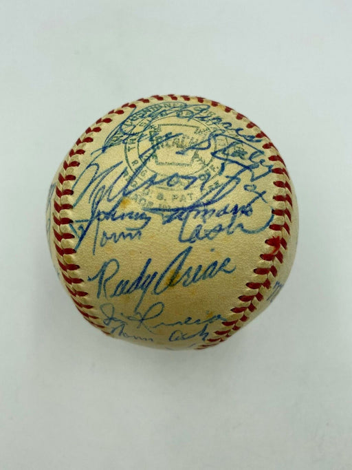 Beautiful 1959 Chicago White Sox AL Champs Team Signed Baseball JSA COA