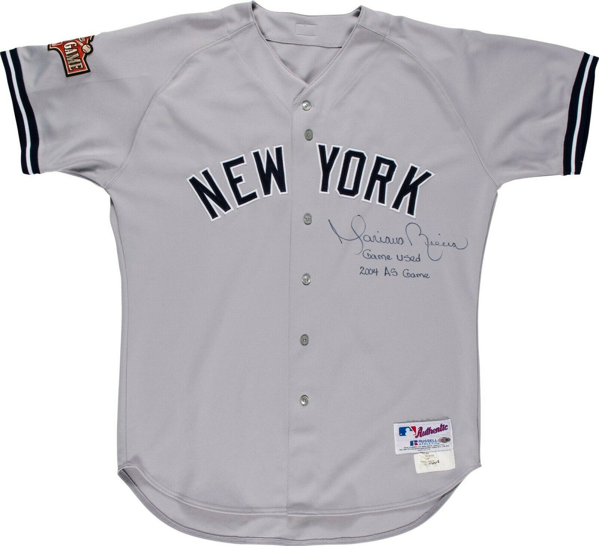 Mariano Rivera 2004 MLB All-Star Game Worn & Signed New York Yankees Jersey, Sports Memorabilia, Part II, Streetwear & Modern Collectibles