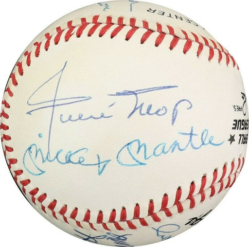 Mickey Mantle Ted Williams 500 Home Run Club Signed Baseball PSA & JSA