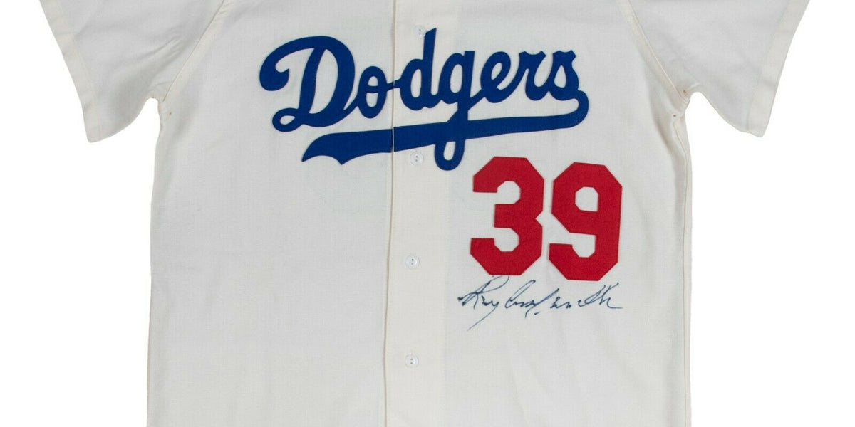 Jackie Robinson Brooklyn Dodgers Mitchell & Ness Authentic 1955 Home Jersey