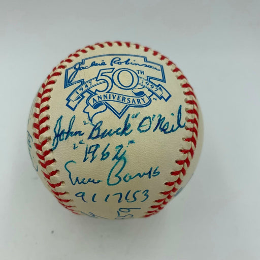 The Finest Negro League Baseball Integrators Signed Baseball JSA COA & PSA