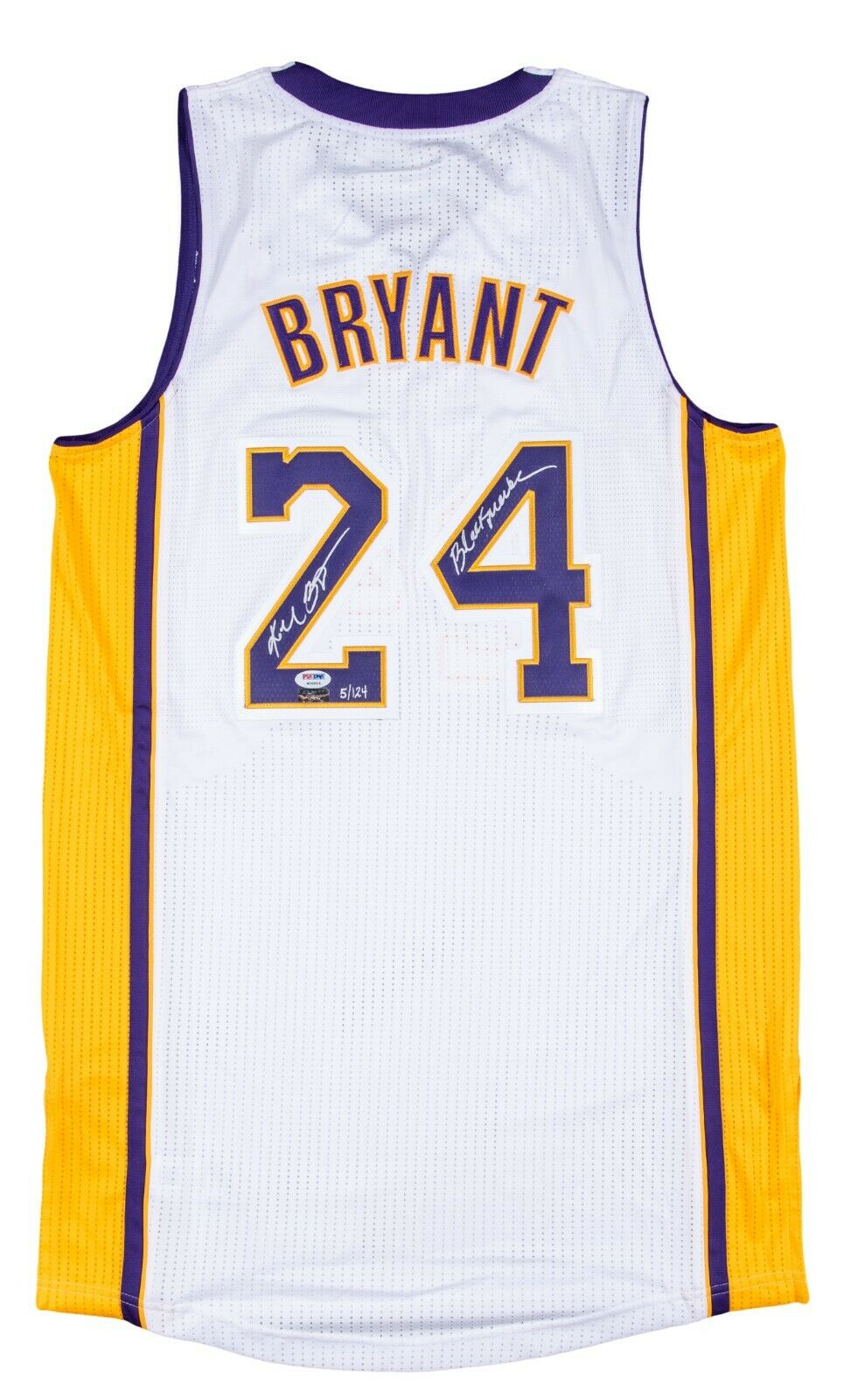 Kobe Bryant Black Mamba #8 #24 Los Angeles Authentic Embroidered