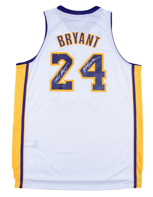 Kobe Bryant "Black Mamba" Signed #24 Authentic Los Angeles Lakers Jersey Panini