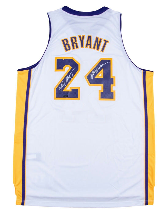 Kobe Bryant Signed Los Angeles Lakers (Yellow #24) Jersey JSA
