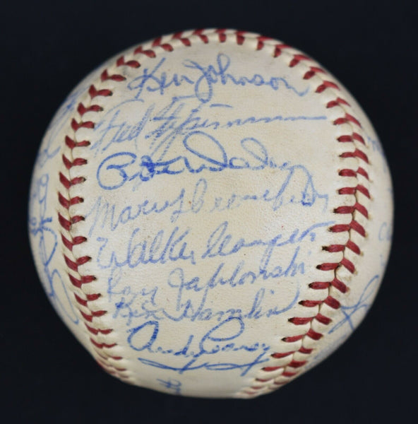 1960 Kansas City Athletics Team Signed American League Cronin Baseball PSA DNA