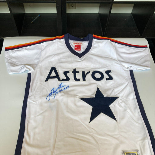 Jeff Bagwell 1991 NL Rookie Of The Year Signed Houston Astros Jersey Tristar