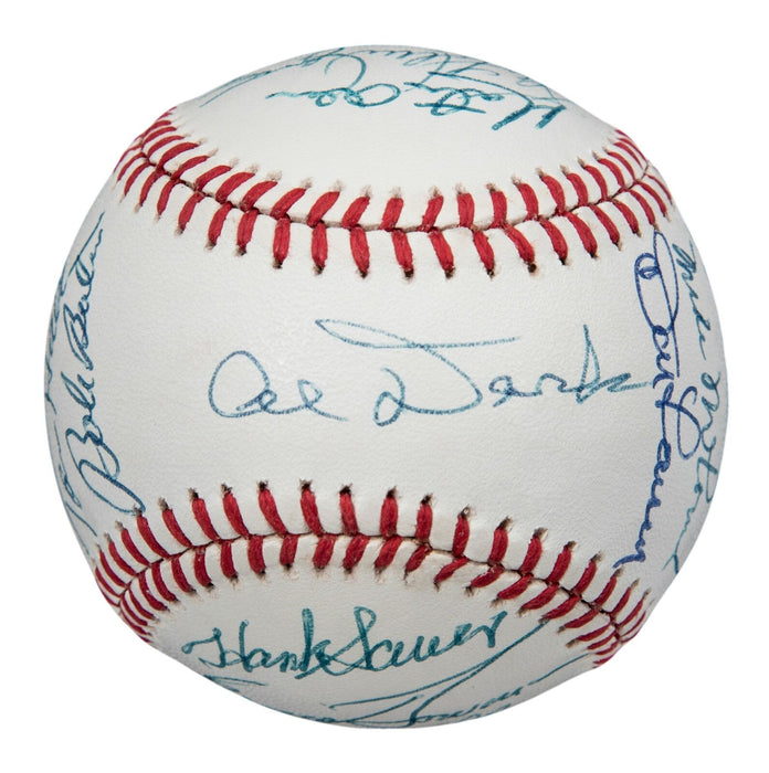 1962 San Francisco Giants National League Champs Team Signed Baseball JSA COA