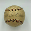 Babe Ruth & Lou Gehrig 1927 Signed Baseball Rare "Louis" Signature PSA & JSA COA