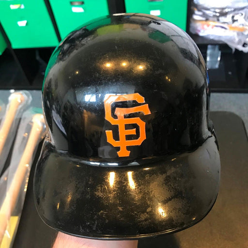 1996 San Francisco Giants Authentic Game Used Batting Helmet Wilson Delgado