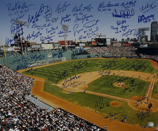Boston Red Sox Legends Signed 20x24 Fenway Park Photo Tom Seaver 46 Sigs PSA DNA