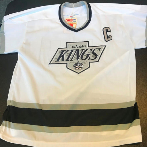 Wayne Gretzky Signed Authentic 1990's CCM Los Angeles Kings Jersey With JSA COA