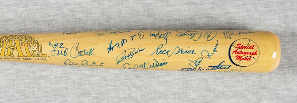 Harmon Killebrew Bob Gibson Hall Of Fame Multi Signed Bat 31 Sigs Beckett COA