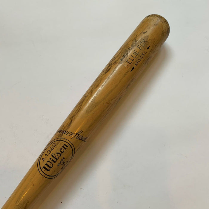 Vintage 1950's  Nellie Fox Wilson Baseball Bat Famous Players #3
