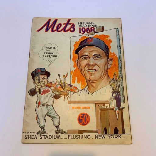 1968 New York Mets Original Yearbook From Mets Trainer