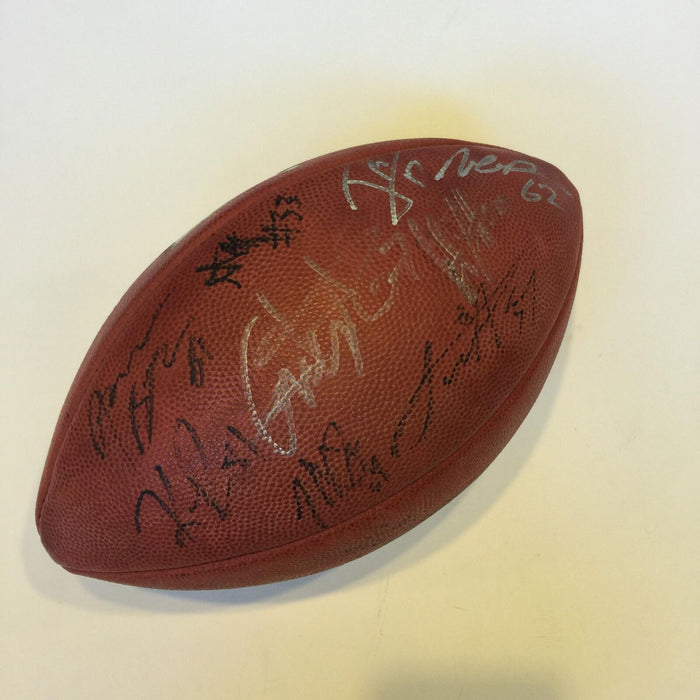 2012 Baltimore Ravens Champions Team Signed Wilson NFL Super Bowl Football