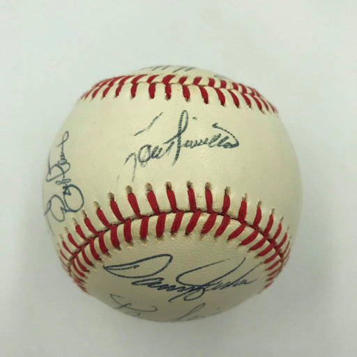 1990 Cincinnati Reds World Series Champs Team Signed NL Baseball With Team COA