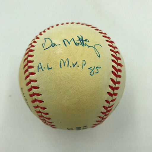 Incredible 1985 American & National League MVP and Cy Young Signed Baseball JSA