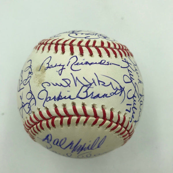 Gold Glove Winners Multi Signed Major League Baseball With 28 Signatures