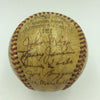 1947 New York Giants Team Signed Baseball 24 Sigs With Ernie Lombardi JSA COA