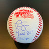 Phil Simms "Real 1986 Champs" Signed 1986 World Series Baseball With JSA COA