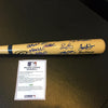 CLAYTON KERSHAW PRE ROOKIE SIGNED FUTURES GAME TEAM BAT MLB AUTHENTICATED