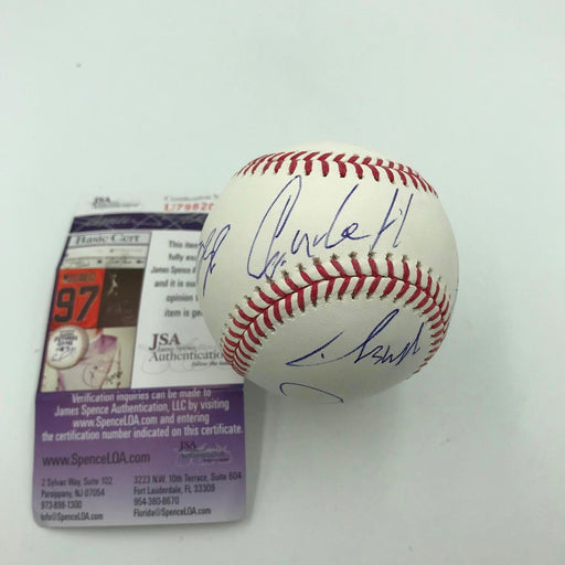 Sons Of Anarchy Cast Signed Major League Baseball 6 Sigs With JSA COA RARE