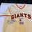 Hoyt Wilhelm 1954 World Series Champs HOF 85 Signed NY Giants Jersey JSA COA