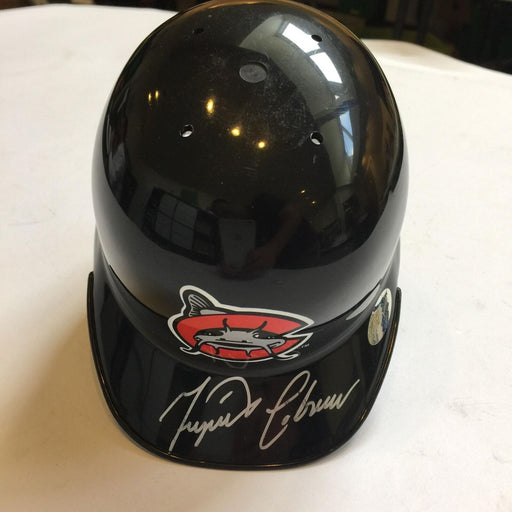 2000 Miguel Cabrera Pre Rookie Signed Minor League Mini Helmet PSA DNA COA