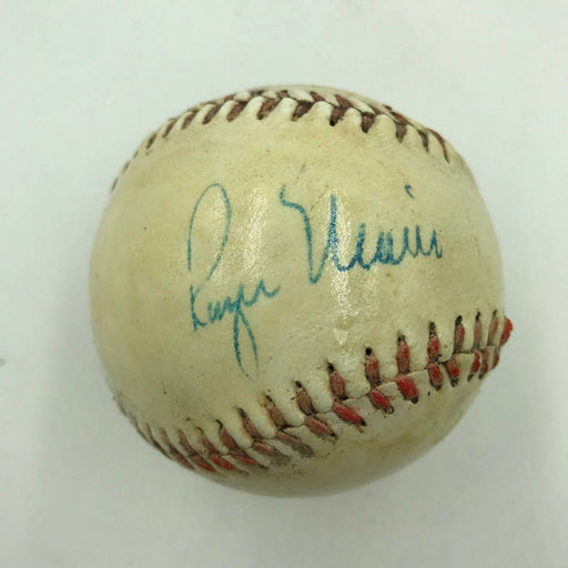 1960's Roger Maris Sweetspot Single Signed Baseball With JSA COA Beautiful